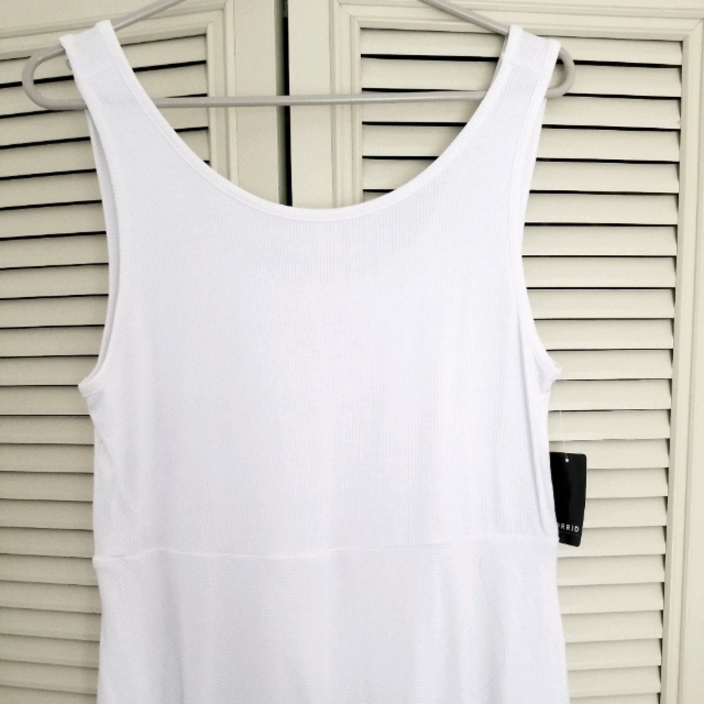 NWT Torrid ribbed babydoll tank top size 0